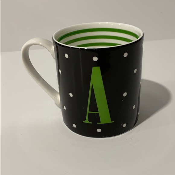 Kate Spade A monogram mug